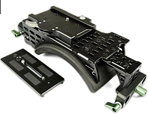 GOWE V Mount Camera Support System Ergonomic Shoulder Pad Baseplate for DSLR Camera