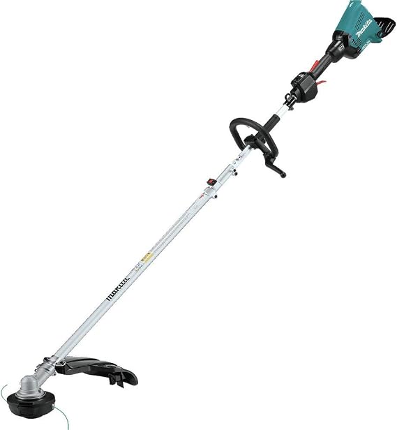 Makita XUX01M5PT 36V (18V X2) LXT Brushless Couple Shaft Power Head Kit with String Trimmer Attachment (5.0Ah)