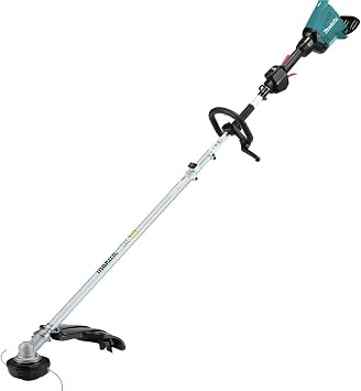 Makita XUX01M5PT 36V (18V X2) LXT Brushless Couple Shaft Power Head Kit with String Trimmer Attachment (5.0Ah)