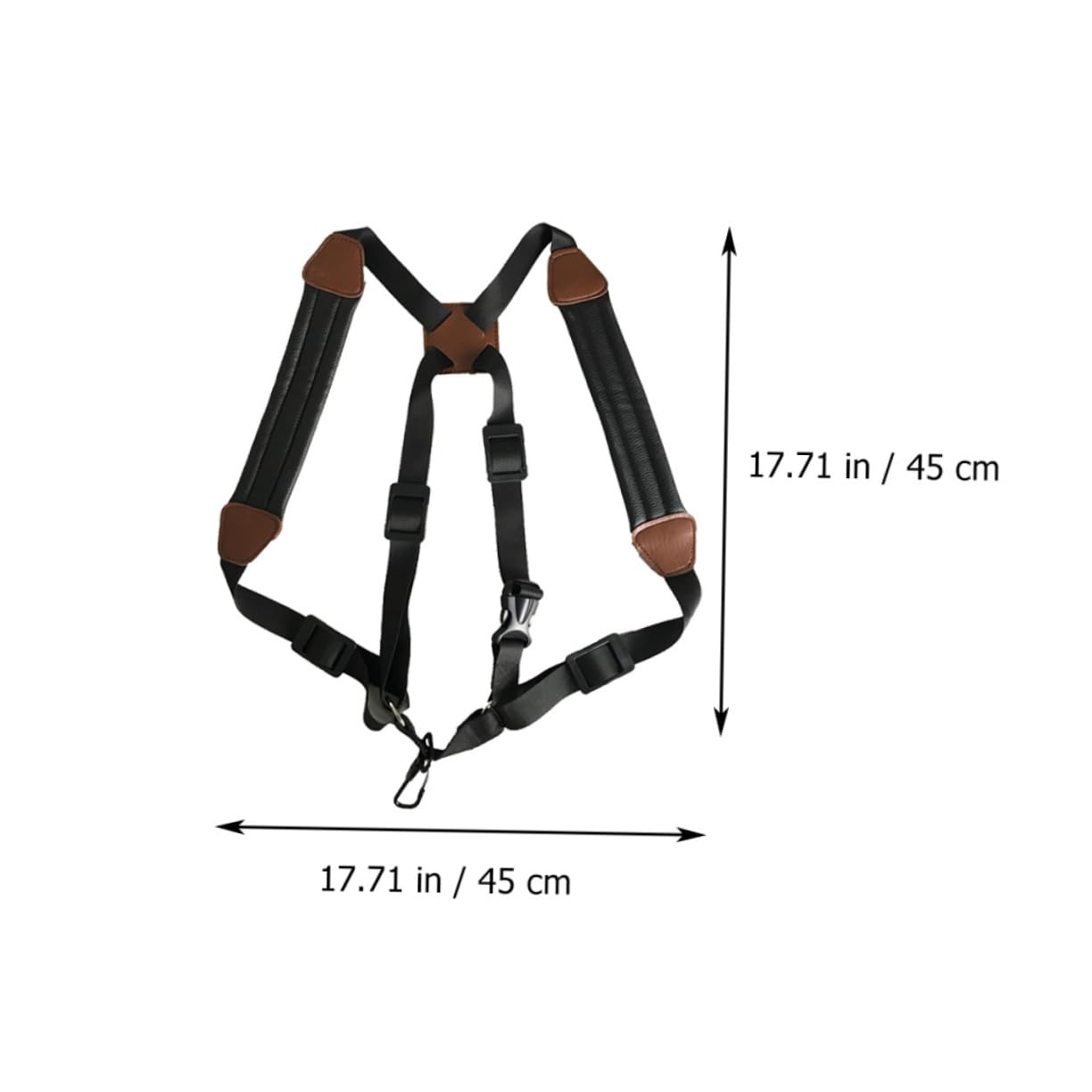 Toyvian 2pezzi Sospensione Per Sassofono Con Design e Imbottitura Comfort Compatibile Con Sassofoni Tenore e Clarinetti Realizzata Materiali Sicuri e Resistenti