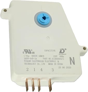 5304526183 Refrigerator Defrost Timer Compatible with Frigidaire WhiteWestinghouse Refrigerators Replacement 5304522331 4960382 AP7014390 PS16227343 EAP16227343