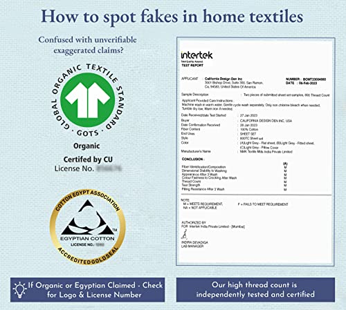 Luxury White California King Size Bed Sheets, Buttery Soft 800 Thread Count 100% Cotton Sheets, Beats Egyptian Claims, 4 Pc Deep Pocket Sheet Set (Bright White) #TOP4