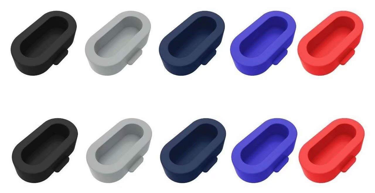 Zenvaa Charger Port Protector for Garmin Fenix 5/5S/5X Plus/6/6S/6X/6 Pro/Vivoactive 3/Vivosport/Forerunner 945/935/245/245M/45/45S,Silicone Anti Dust Plug Caps Compatible with Garmin Smartwatch