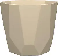 Vaso Cachepot Diamante 16 X 15 Cm Nude West