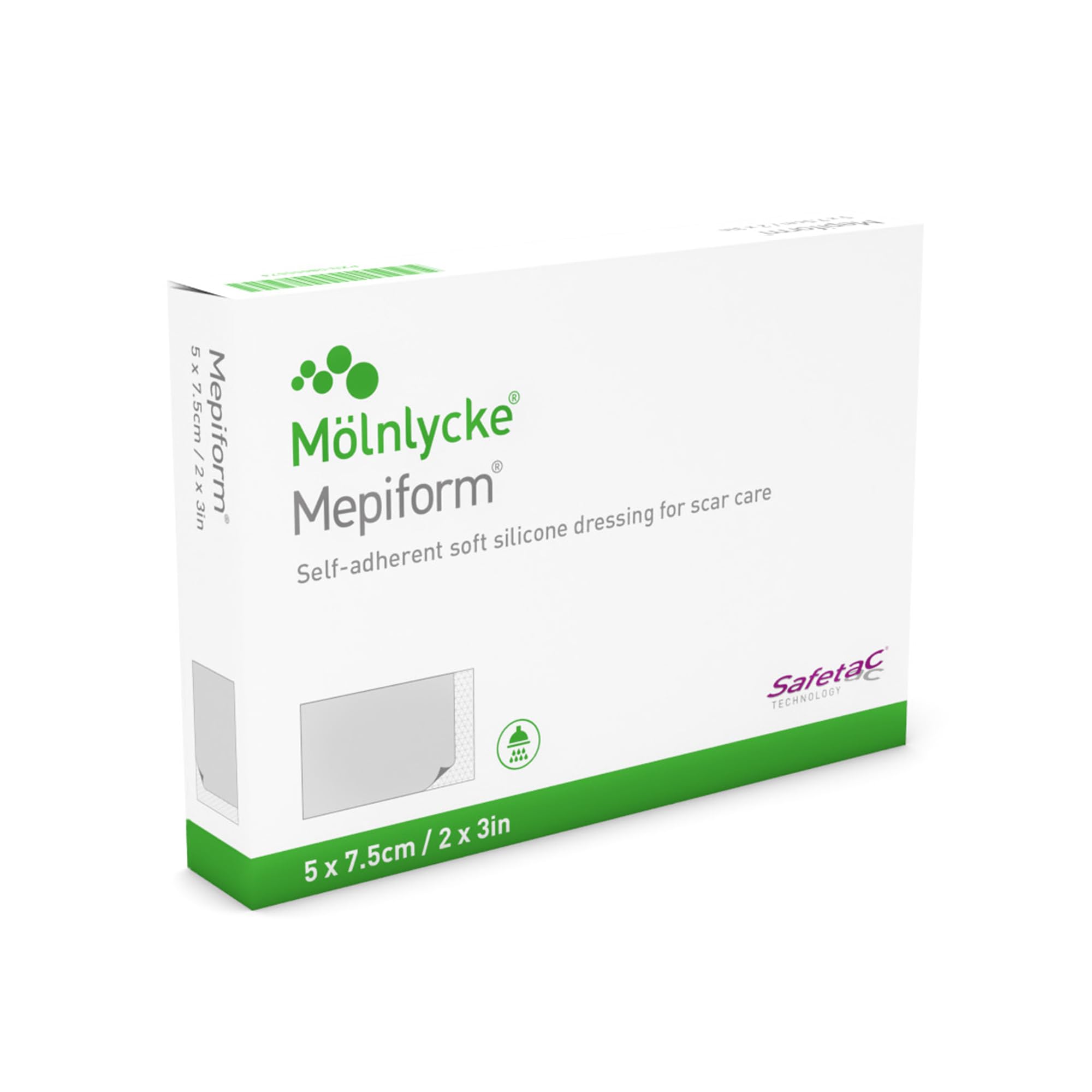 Mepiform® Reusable Scar Removal Silicone Gel Sheet Tape, small scar heal patches for Keloid, C Section, Tummy, Acne scars, Surgery, Burns, alike Scar Cream Gel, 5x7.5 cm (B0D41XQ3GY) Amazon Price History, Amazon Price Tracker