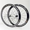 Road Bike Wheel Set 700c*23c-25c-28c 40MM/50MM Aluminum Alloy C/V Brake Rim Quick Release 20H Hub 120 Clicks for 7 8 9 10 11 Speed Wheel Set