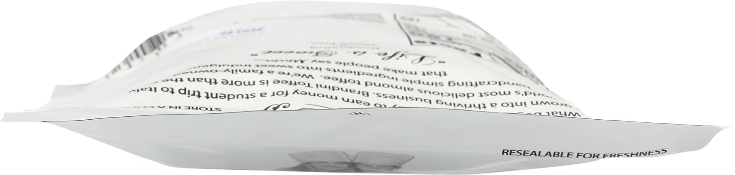 Brandini Toffee, Toffee Popcorn Cashew Almond, 6 Ounce