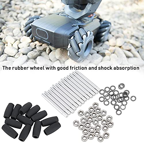 Lybunair RC Robot Bearing Wheel Gasket Shaft Part Anti Collision Bearing Wheel Gasket Fit for RoboMa