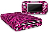 247 Skins Graphics kit Sticker Decal Compatible with Nintendo Wii U and Controllers - Zebra