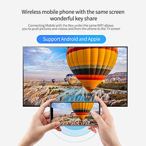TV Box, 2 GB RAM / 16 GB ROM Android 10.0 TV-box, Allwinner H616 Quad-Core met 2,4 GHz WLAN/Ethernet TV-box - Image 4