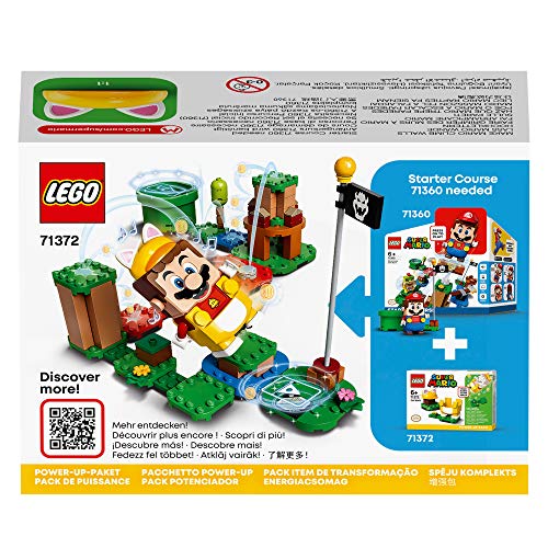 LEGO 71372 Super Mario Pack Potenciador: Mario Felino Juguete de Construcción