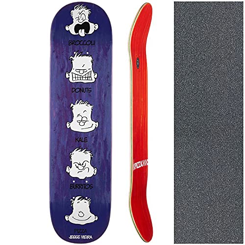 PIZZA SKATEBOARDS ピザ スケートボード デッキ VIEIRA FEELINGS DECK ネイビー 8.0インチ NO11 Amazon | PIZZA SKATEBOARDS ピザ スケートボード デッキ VIEIRA