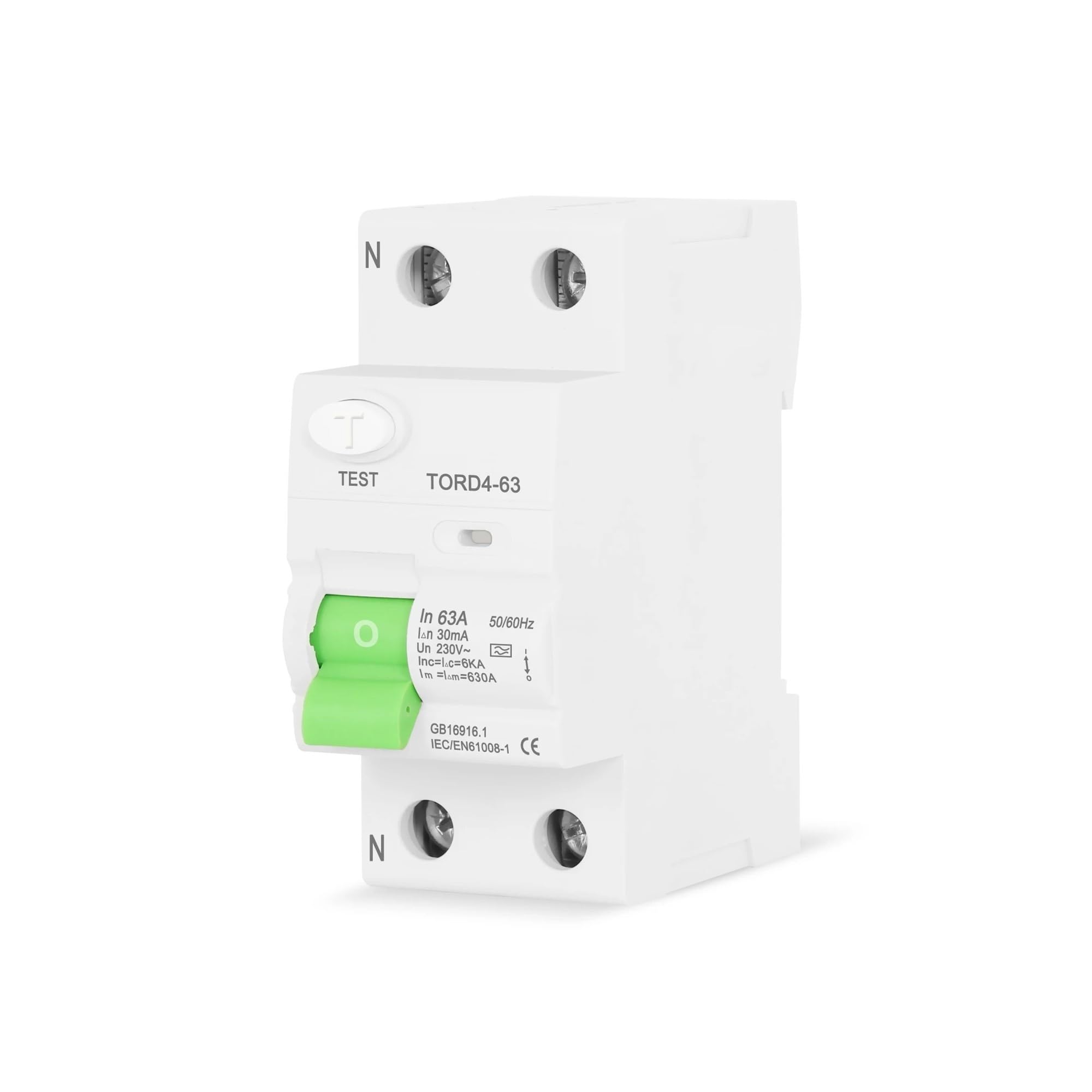 Typ A RCCB RCD 2P 16A 40A 63A 6KA Elektromagnetischer Typ Fehlerstromschutzschalter 30mA 300mA Differentialschutzschalter(2 Pole 300mA,25A)