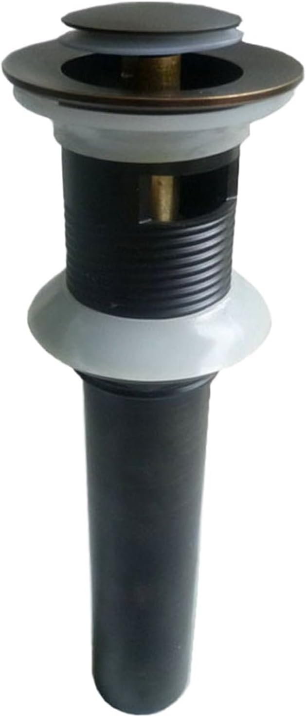 1pcs Bronze Pop Up Bathroom Sink Basin Waste/Drain with Overflow Wsd018