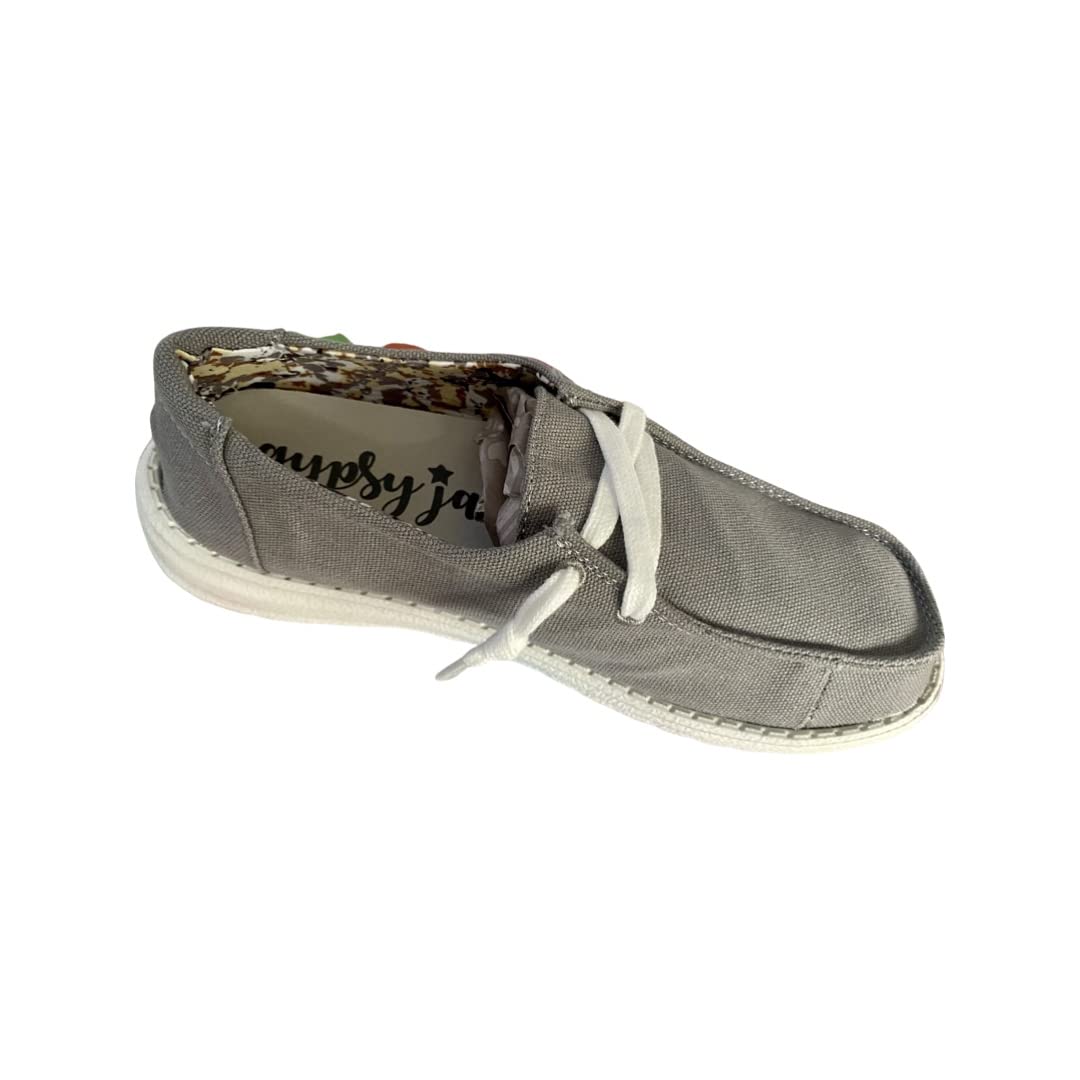 Very G Gypsy Jazz Holly Grey No Tie Womens Comfort Shoe (M
