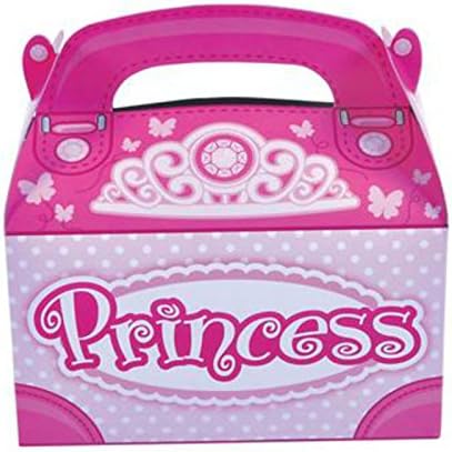 Party Favor Princess Treat Boxes (Pack of 12) - Play Kreative TM (Princess)