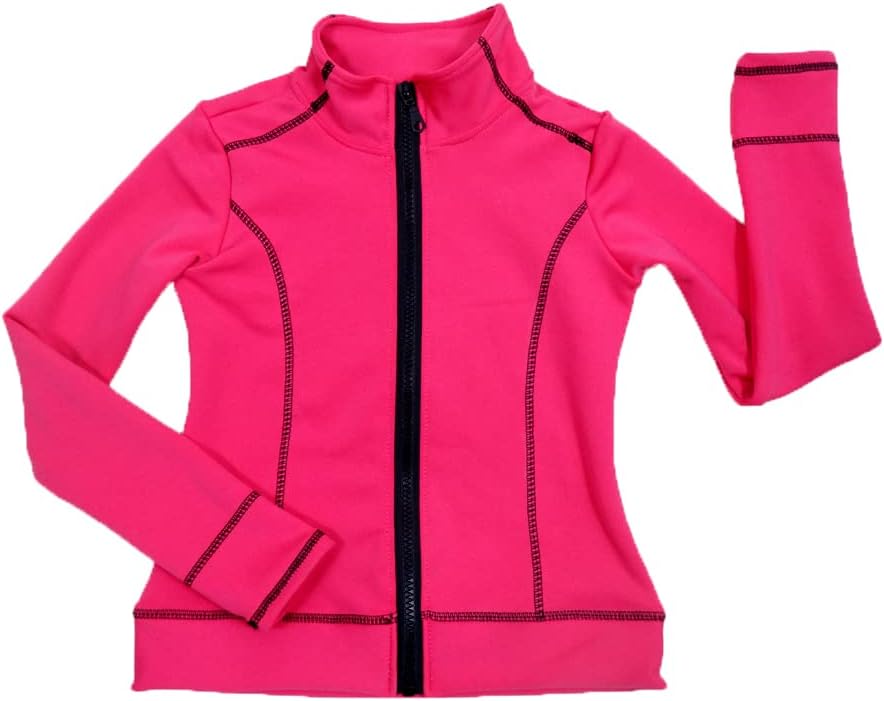 LIUHUO Ladies Skating Jacket Pants Suit Girls Training Clothes Skating Top Leggings Red