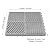 wiiiw 18 Pack Modular Interlocking Floor Mat Rubber Outdoor Tiles with Drainage Holes for Swimming Pool Bathroom Shower Sauna Room Garage Boat, 12"×12" Gray
