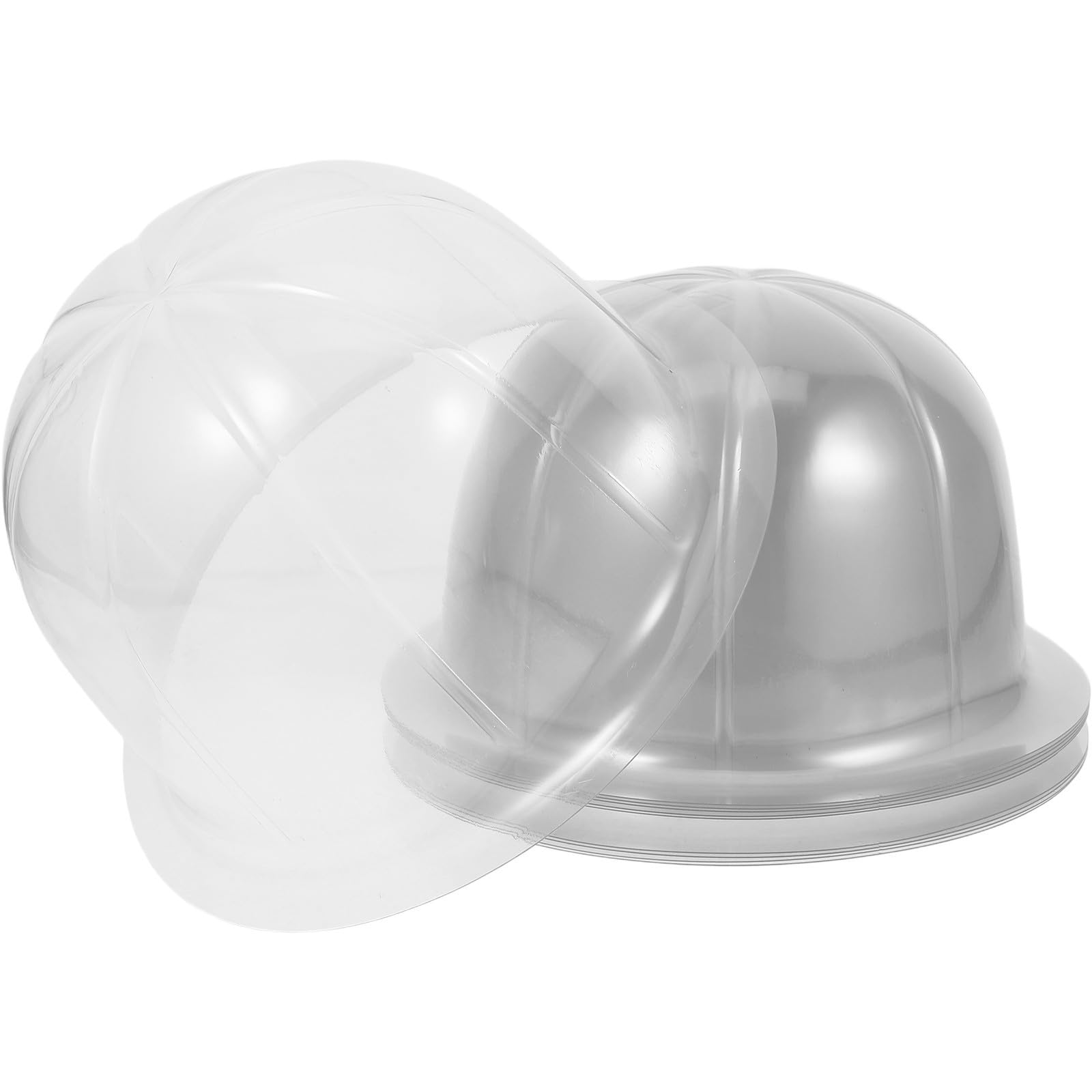 HEMOTON 10pezzi Porta Cappellini da Baseball Trasparenti Organizer in Rigida Antideformazione per Viaggi Supporto Espositivo Protettivo per Cappelli con Visibilità Chiara