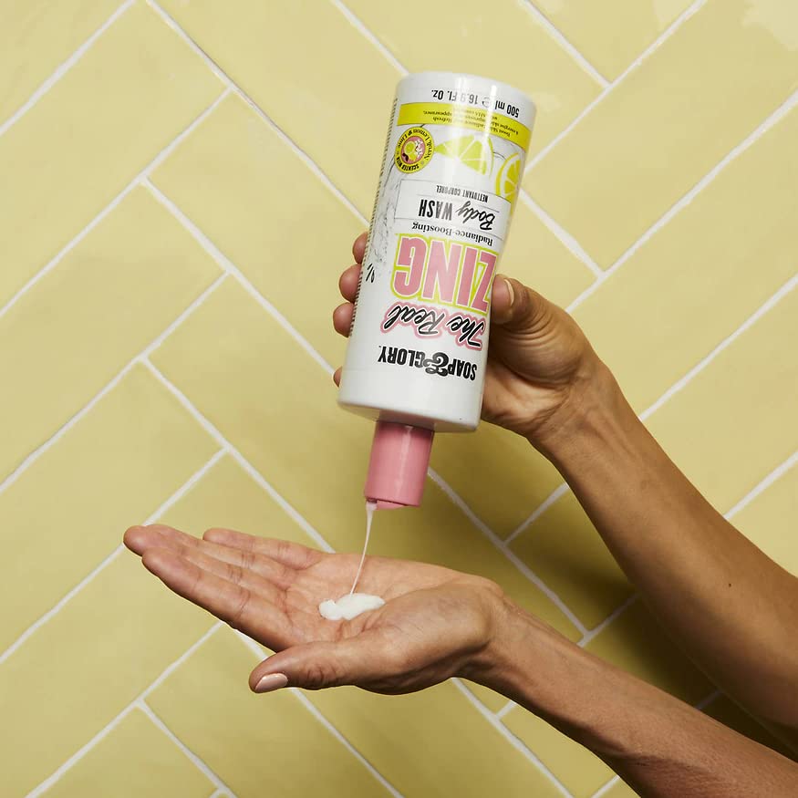 Amazon.com : Soap & Glory The Real Zing Radiance Boosting Body