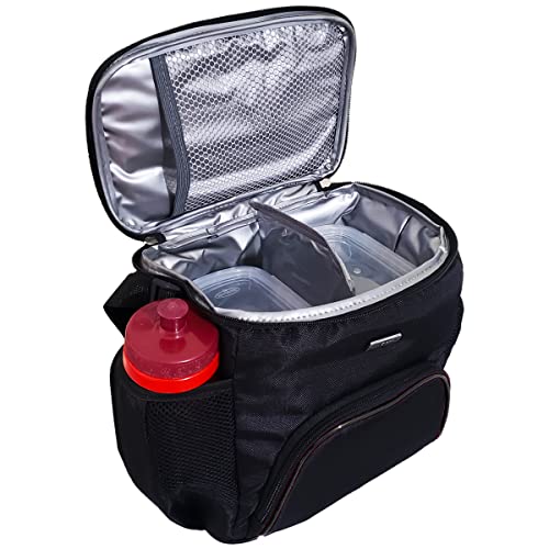 Bolsa Termica Feminina Marmita Fitness Academia Rosa