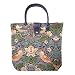 Signare Blue Floral William Morris Strawberry Thief Tapestry Fold-able Reusable Grocery Shopping Bag (FDAW-STBL)