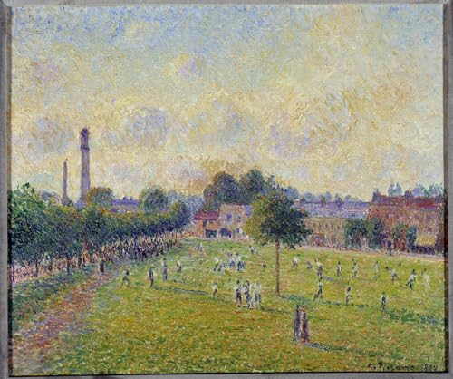Toile Pissarro Vue de Kew's Green affiche art luxe