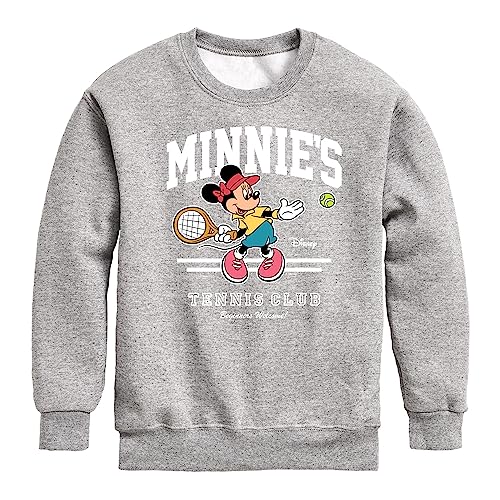 Disney Minnies Tennis Club - Toddler and Youth Crewneck Fleece Sweatshirt