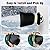 Outdoor Faucet Covers for Winter Freeze Protection, 8.7" H x 7.1" W Thicken Winter Faucet Insulation Cover Socks, Outside Waterproof Reusable Hose Bib Covers with Reflective Strips (3)