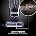 Shark Lift-Away Upright Vacuum with Powerfins, Self-Cleaning Brushroll, Anti-Allergen Complete Seal Technology, No Hair Wrap, LED Headlights, and Advanced Swivel Steering, Eggplant, ZD201