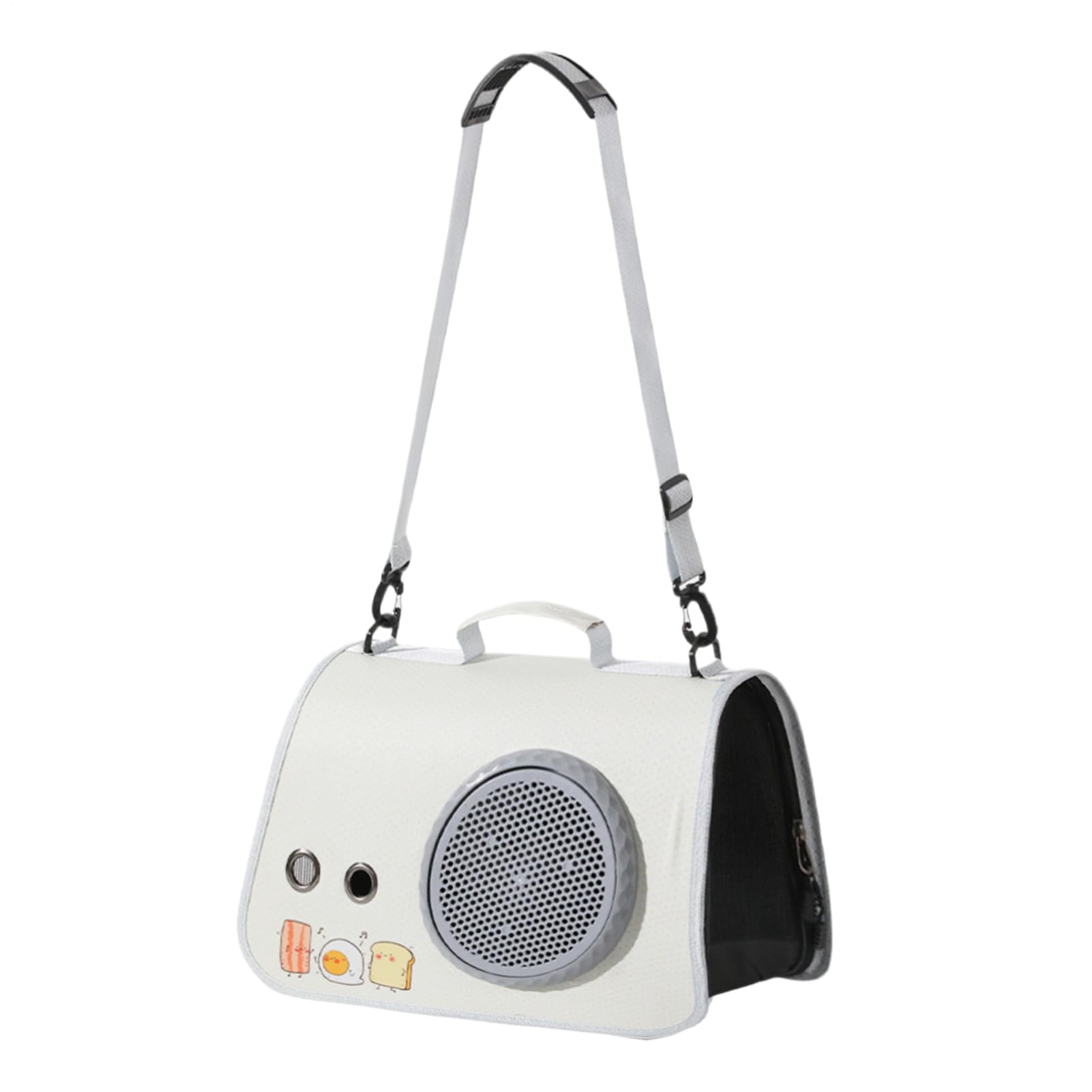 Bagage à bandoulière pour transport de chat en voyage - Grand sac avec bretelle