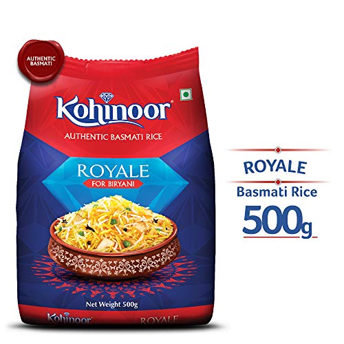 Image of Kohinoor Royale Authentic Basmati Rice, 500 g Pack
