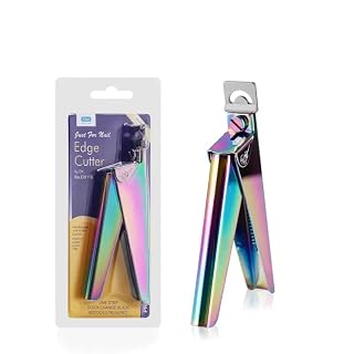 Bolt bee Acrylic Nail Clipper, 1 Pcs Professional Gel False Nails Tips Cutter, Fake Nail Clippers, Cutter Trimmer Stainless Steel Manicure Nail Art Tools (rainbow)