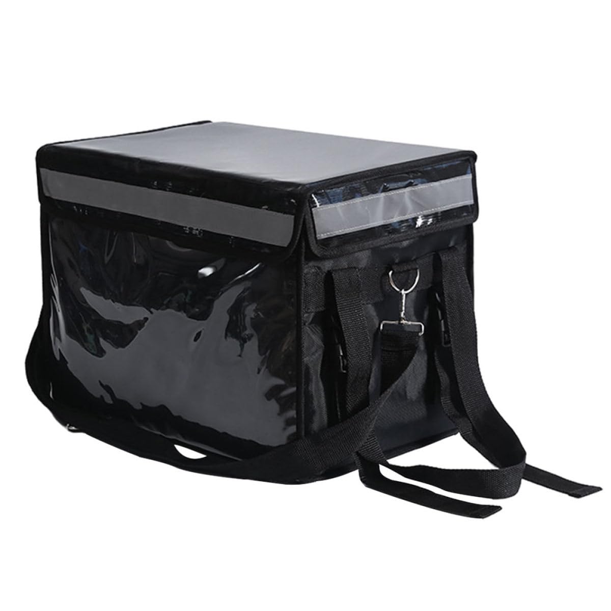 BESTonZON Contenitore Isotermico per Alimenti da 32l, Custodia Nera per Pasti Isolati, Scatola da Asporto Spesso e Resistente, per Picnic, Campeggio e Trasporto Cibo