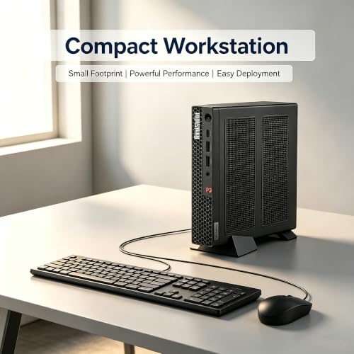 Image of Lenovo ThinkStation P3 Tiny Desktop Computer, 14-core Intel Core i5-14500