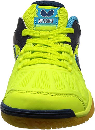 Image of Butterfly Lezoline Rifones Shoes - Professional Table Tennis Shoe with Footwork Support, Flexibility, Shock Absorbing Cushion, Gripping Ping Pong Shoe