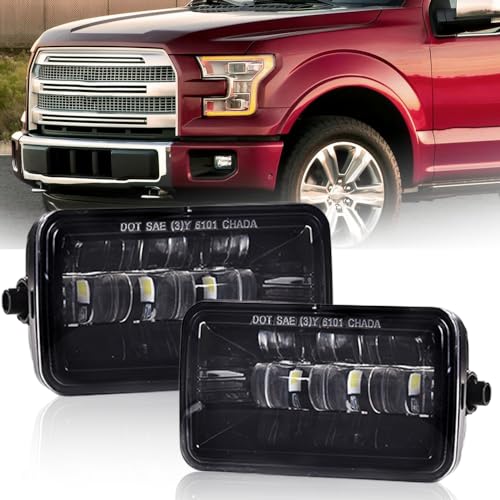 PIT66 LED Front Bumper Fog Light Compatible with 2015-2020 Ford F150