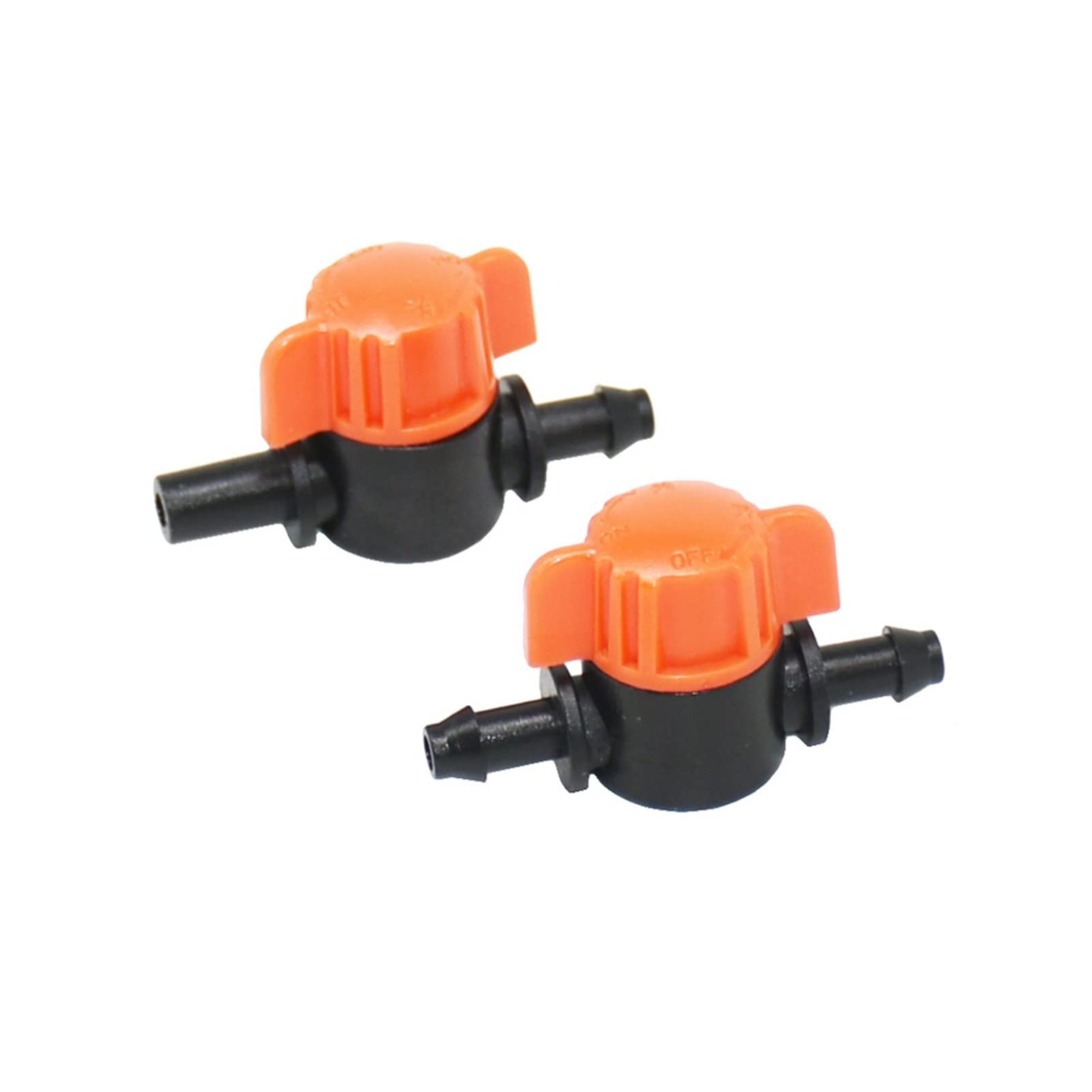 Zestaw złączy do węża, 10 miniaturowych plastikowych złączy zamykających, odpowiednich do węża ogrodowego o średnicy 4/7 mm, adaptera węża do nawadniania Barb Crane (kolor: 1I4 do 6MM)