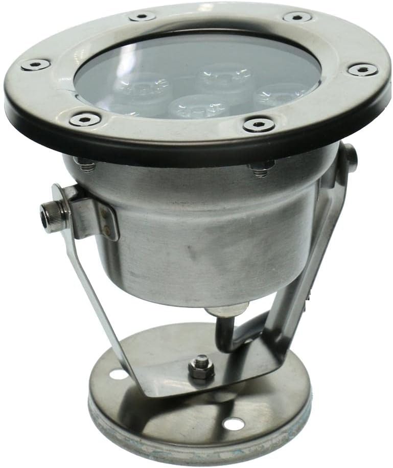 7 W Floor Buried Lawn Lamp Dual Use Floor Lamp Garden Decorative Light White 150 x 95 x 140 mm