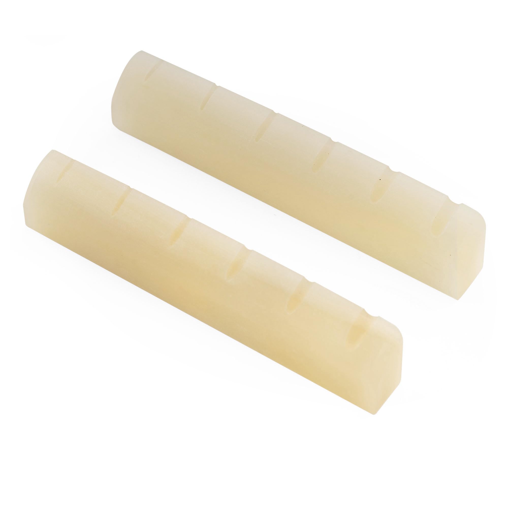 ムスタングタイプ　P90 牛骨ナット Amazon.co.jp: Fender用 底面カーブタイプ 牛骨製 無漂白汎用溝切り