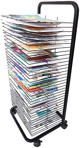 Amazon.co.jp: 絵画乾燥棚 25段 乾燥棚 フモバイル乾燥ラック