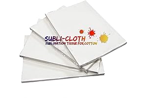 Subli Fabric - Cotton Sheet Pack for Dye Sublimation