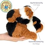 Gigi Le cochon de Guinée - 6 En peluche d'animaux farcis de pouce - par TigerHart Jouets