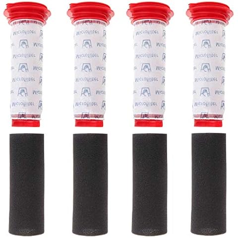 4 Pack Filter für Bosch Staubsauger, Ersatzfilter für Bosch Athlet Handstaubsauger Cover