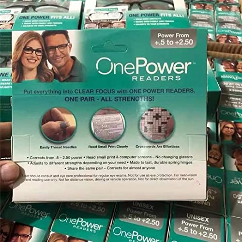 Buy VRUNDAVAN CARE One Power Reading Unisex Eye Glasses, Clear Focus