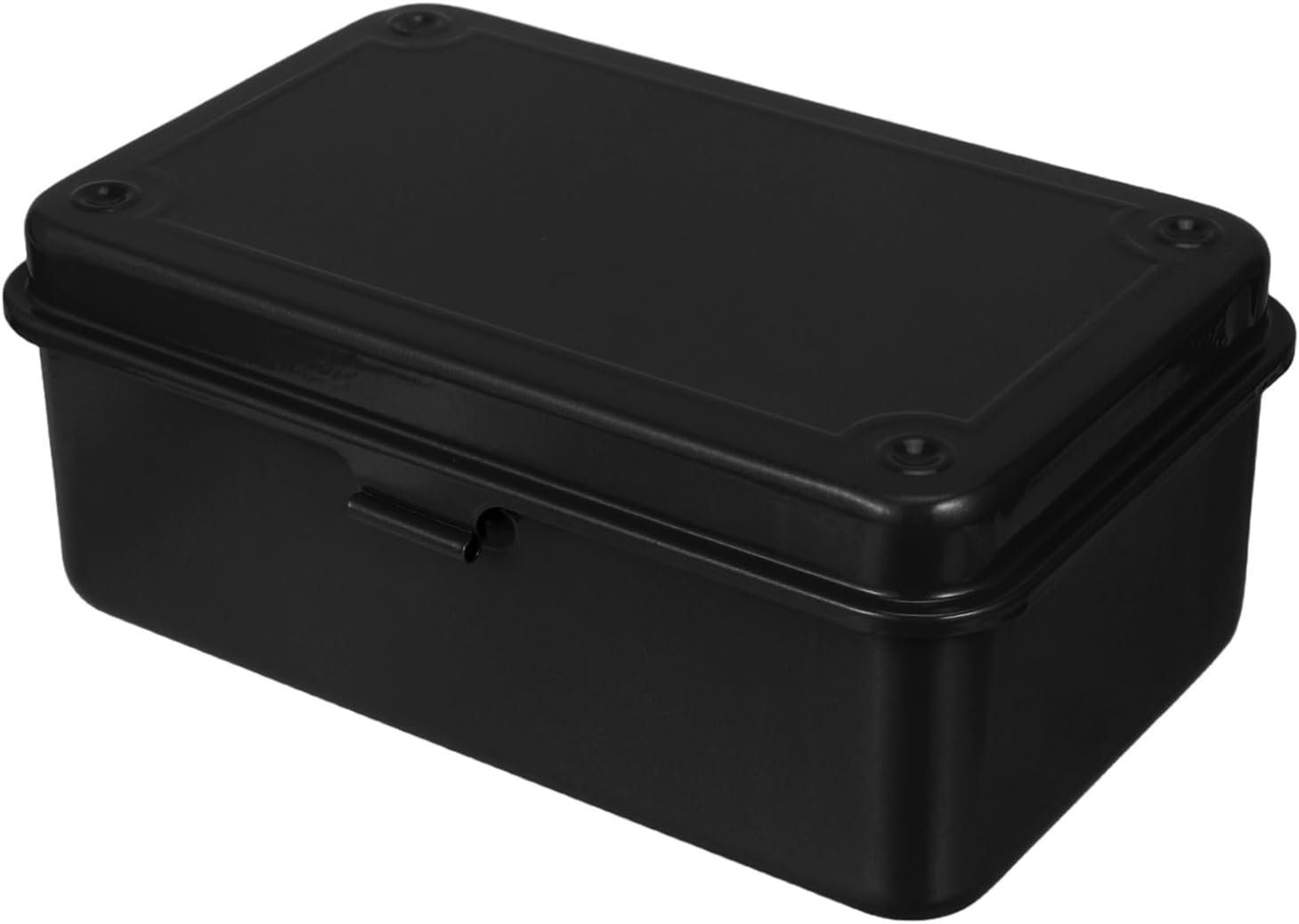 Angoily Vintage Metal Tool Box Portable Storage Organizer for Home and Auto Repairs Durable Iron Construction for Tools Screws and Hardware Charming Retro Design for Elegant Storage