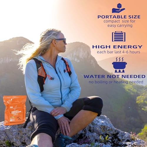 Image of Emergency Food Ration Bars, Survival Food, Fruit Flavor, 12 Pack