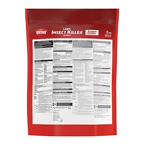 Image of Ortho Lawn Insect Killer Granules: Treats up to 20,000 sq. ft., For Yard, Garden & Landscapes, Works on Listed Ants, Spiders, Fleas & Ticks, 20 lbs.