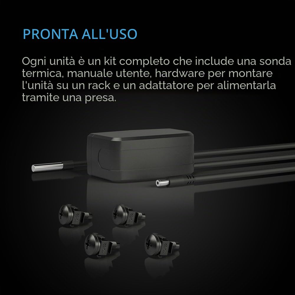 AC Infinity CLOUDPLATE T7-N, Pannello ventola per montaggio su rack 2U, flusso d'aria di aspirazione, per raffreddamento AV, Home Theater, rete rack da 19"