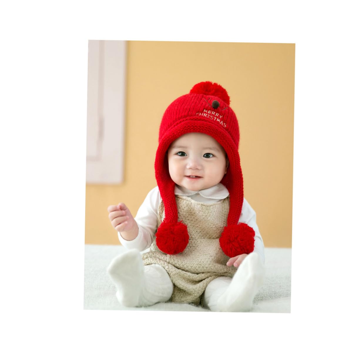 GALPADA 3 Pz Cappello Lavorato a Maglia Bambino Berretto Caldo Cappelli delle Ragazze Cappelli per Bambini Cappello con paraorecchie Cappello con Orecchie Cappello in Maglia per Bambini